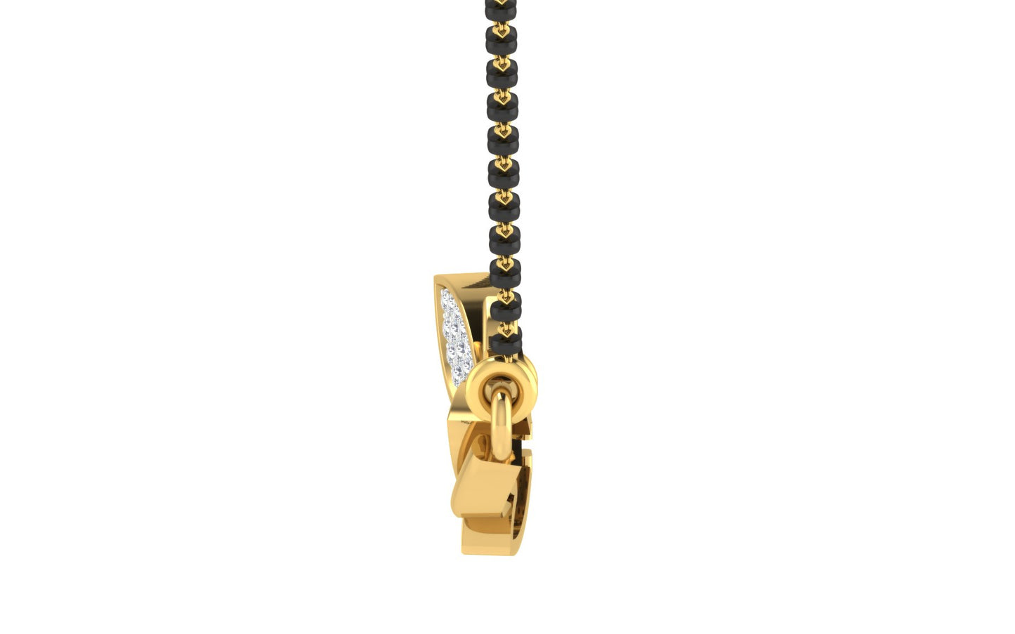 snehika diamond mangalsutra with chain