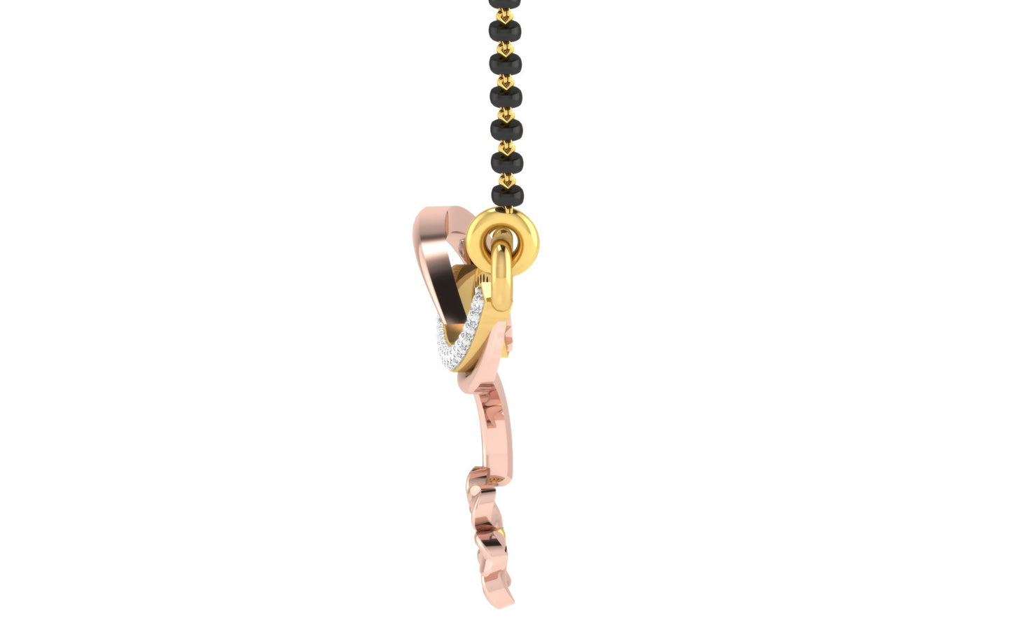 shubhrika diamond mangalsutra with chain