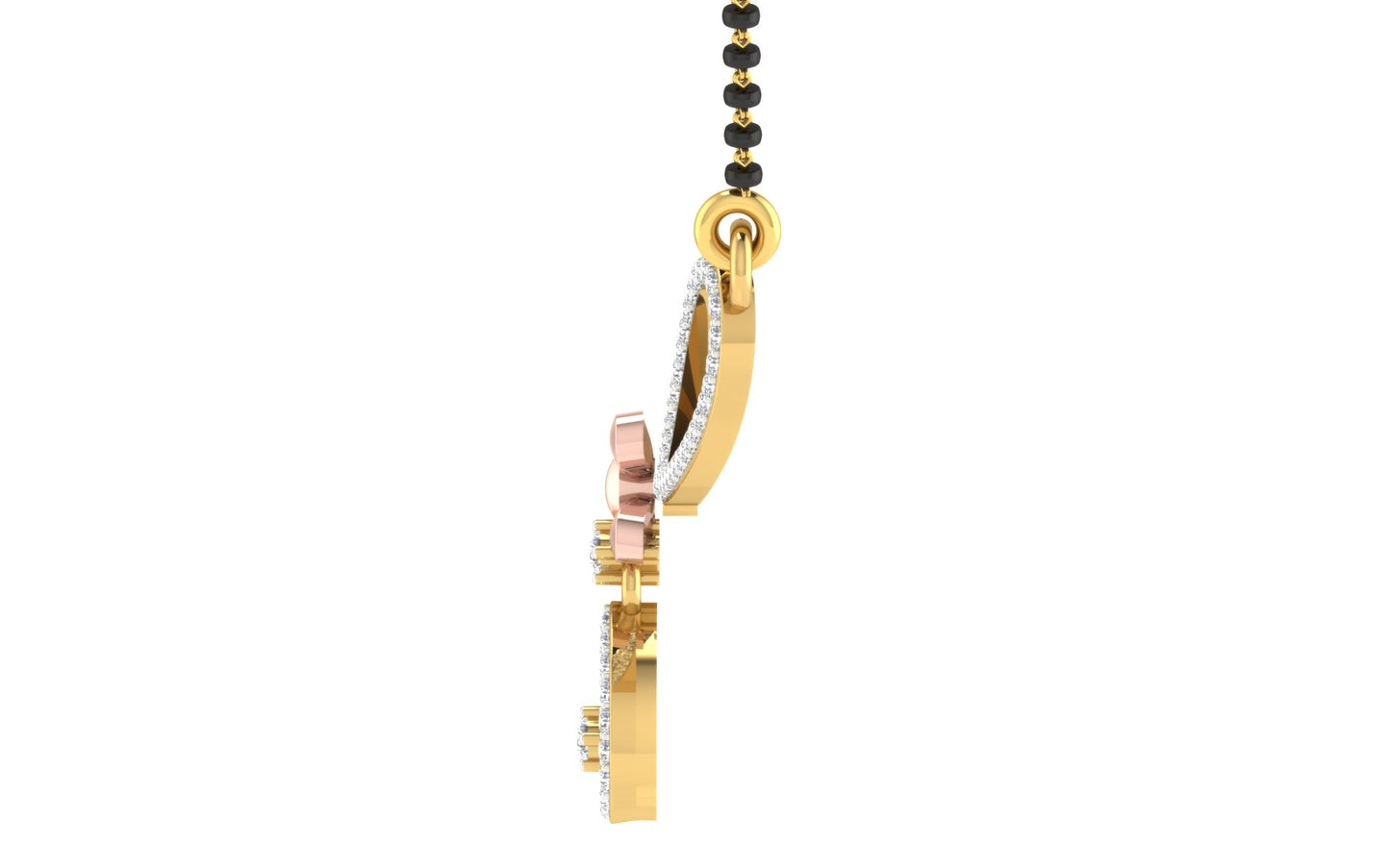 anvitha diamond mangalsutra with chain