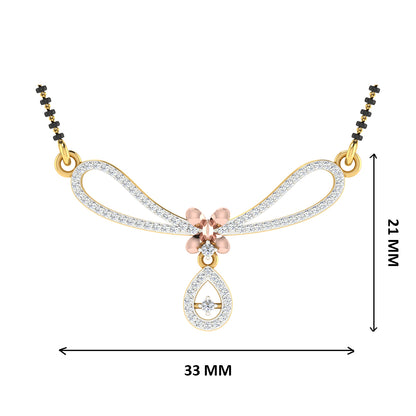 Anvitha Diamond Mangalsutra With Chain