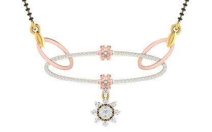 Sukhsagar Diamond Mangalsutra With Chain