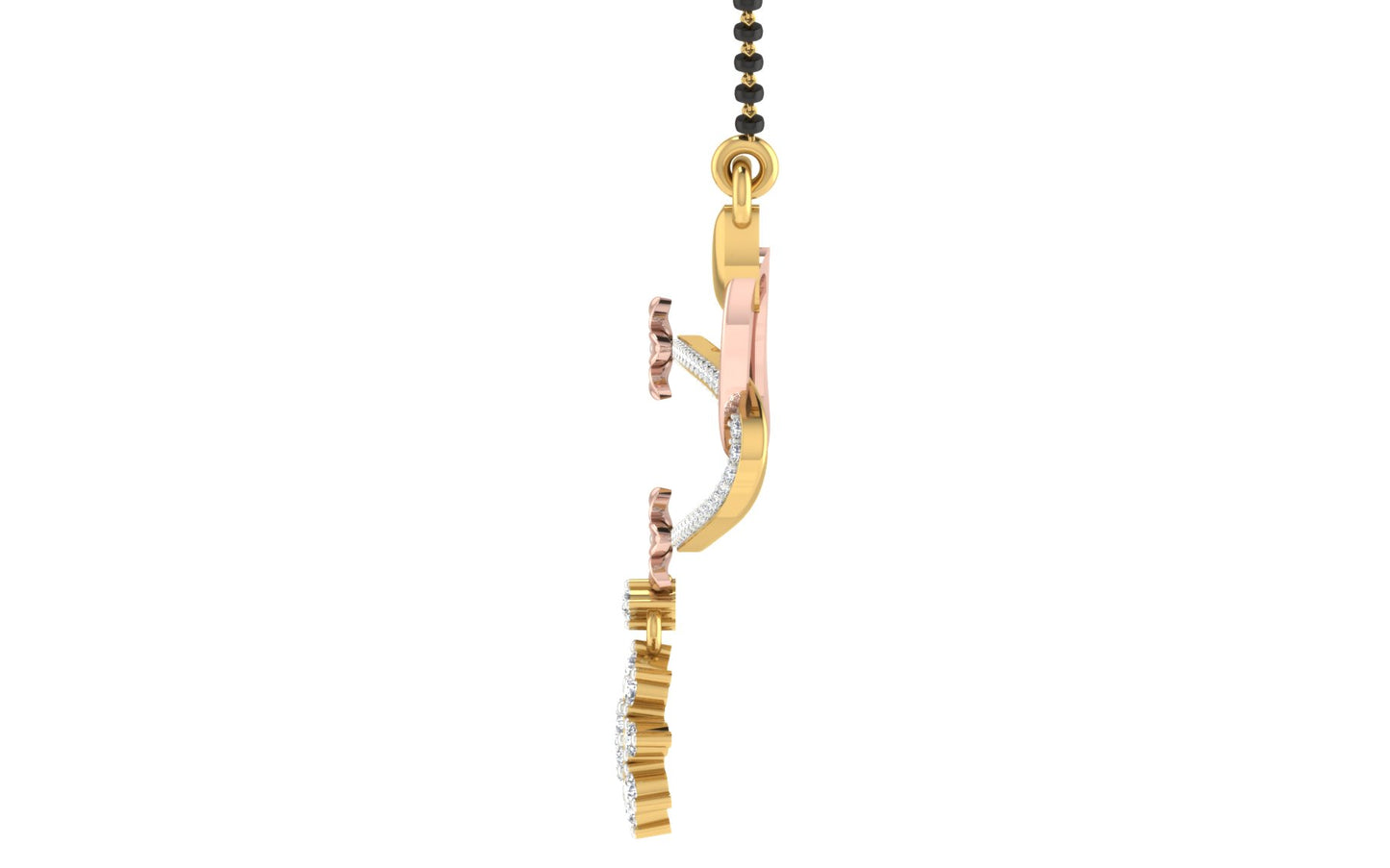 sukhsagar diamond mangalsutra with chain
