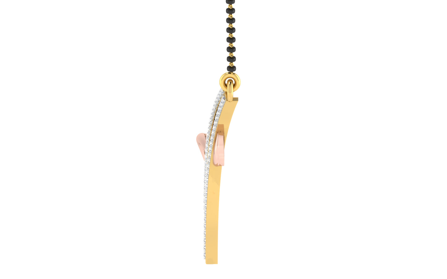 premdhara diamond mangalsutra with chain