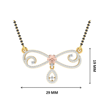 Jeevan Jyoti Diamond Mangalsutra With Chain