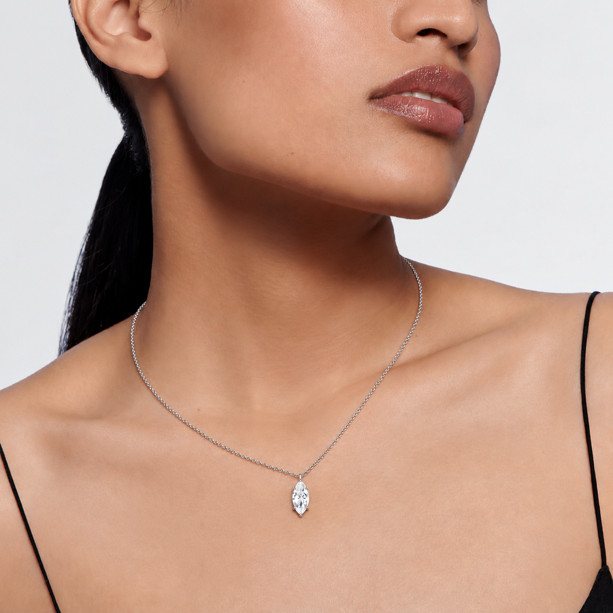liberty 3 carat marquise diamond pendant (chain sold separately)