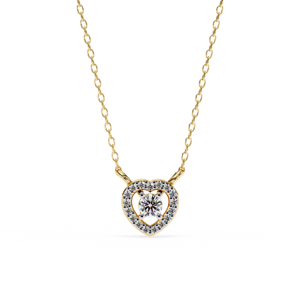 Celestial Heart Diamond Pendant