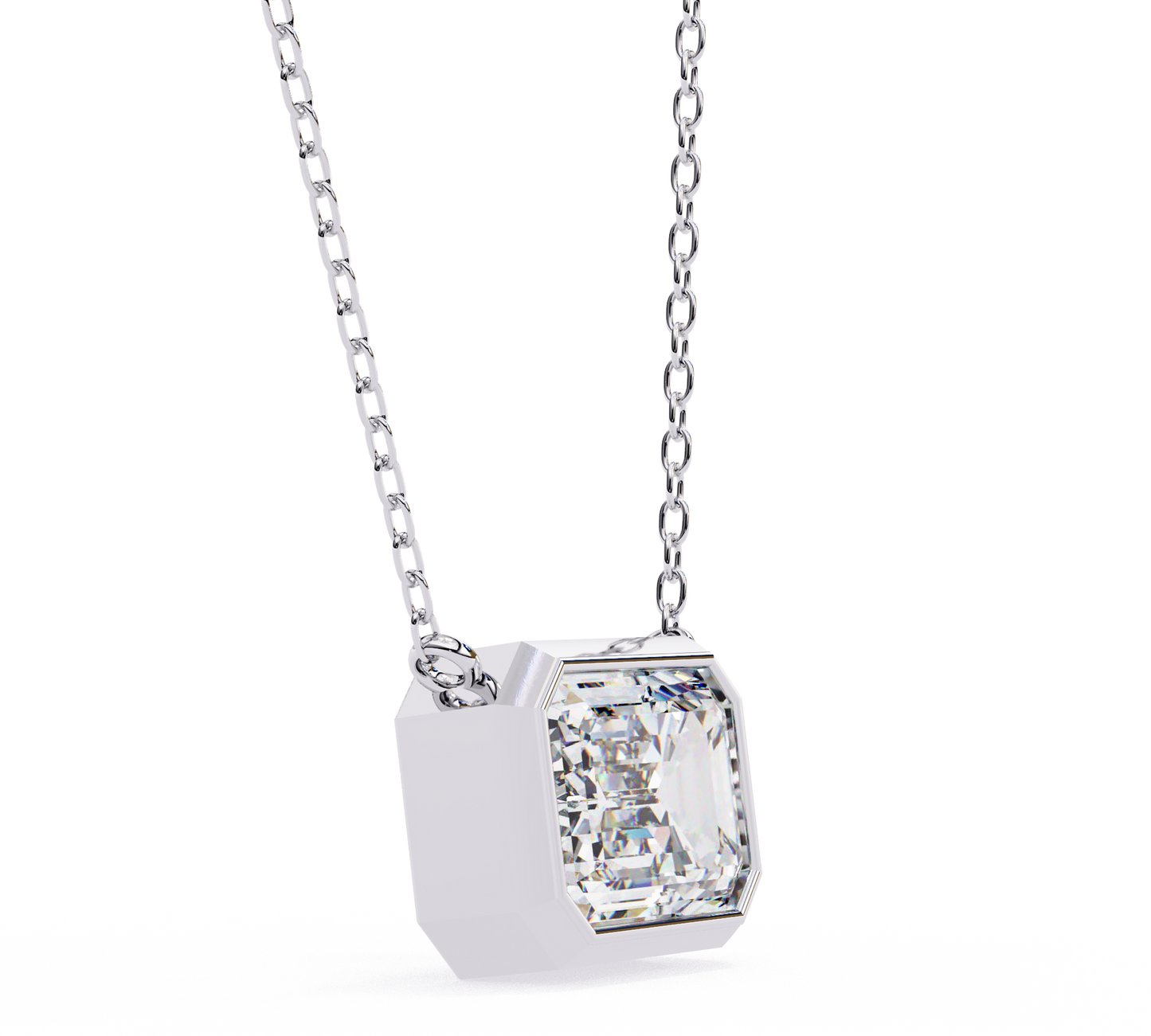 pendentif diamant floris céleste