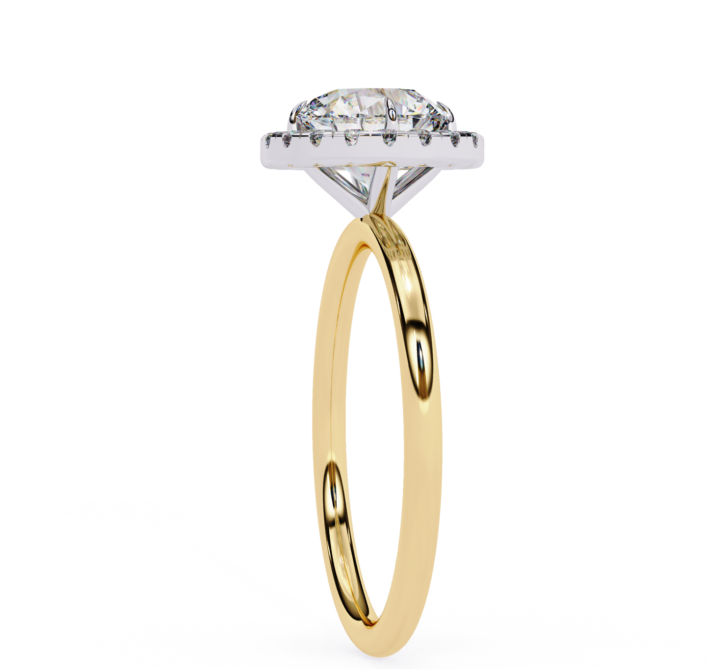 daystar round diamond ring