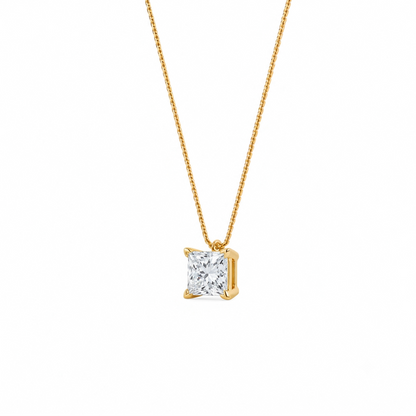 Liberty 2 Carat Princess Diamond Pendant (Chain Sold Separately)