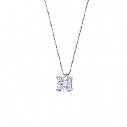 Liberty 2 Carat Princess Diamond Pendant (Chain Sold Separately)