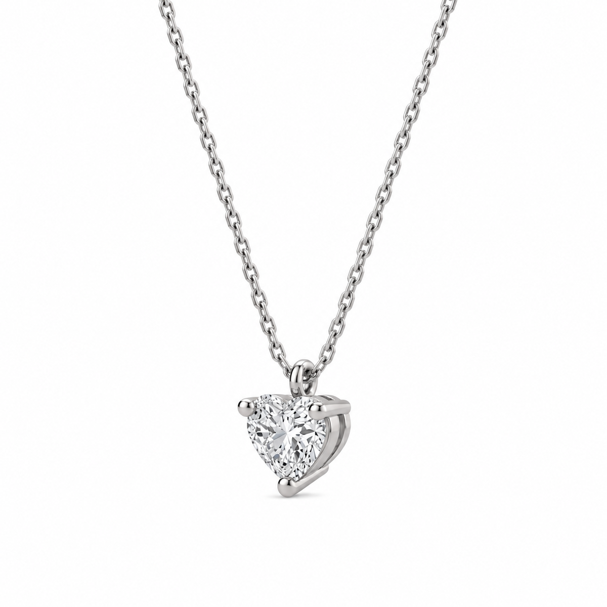 liberty 0.75 carat heart diamond pendant (chain sold separately)