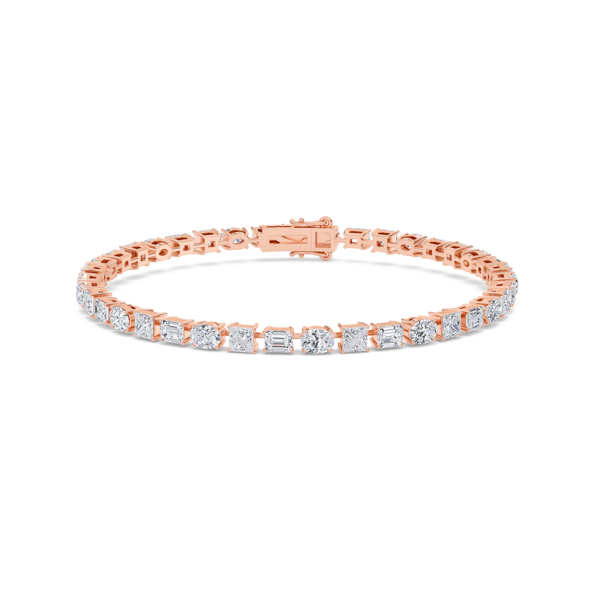everglow multi-cut tennis bracelet