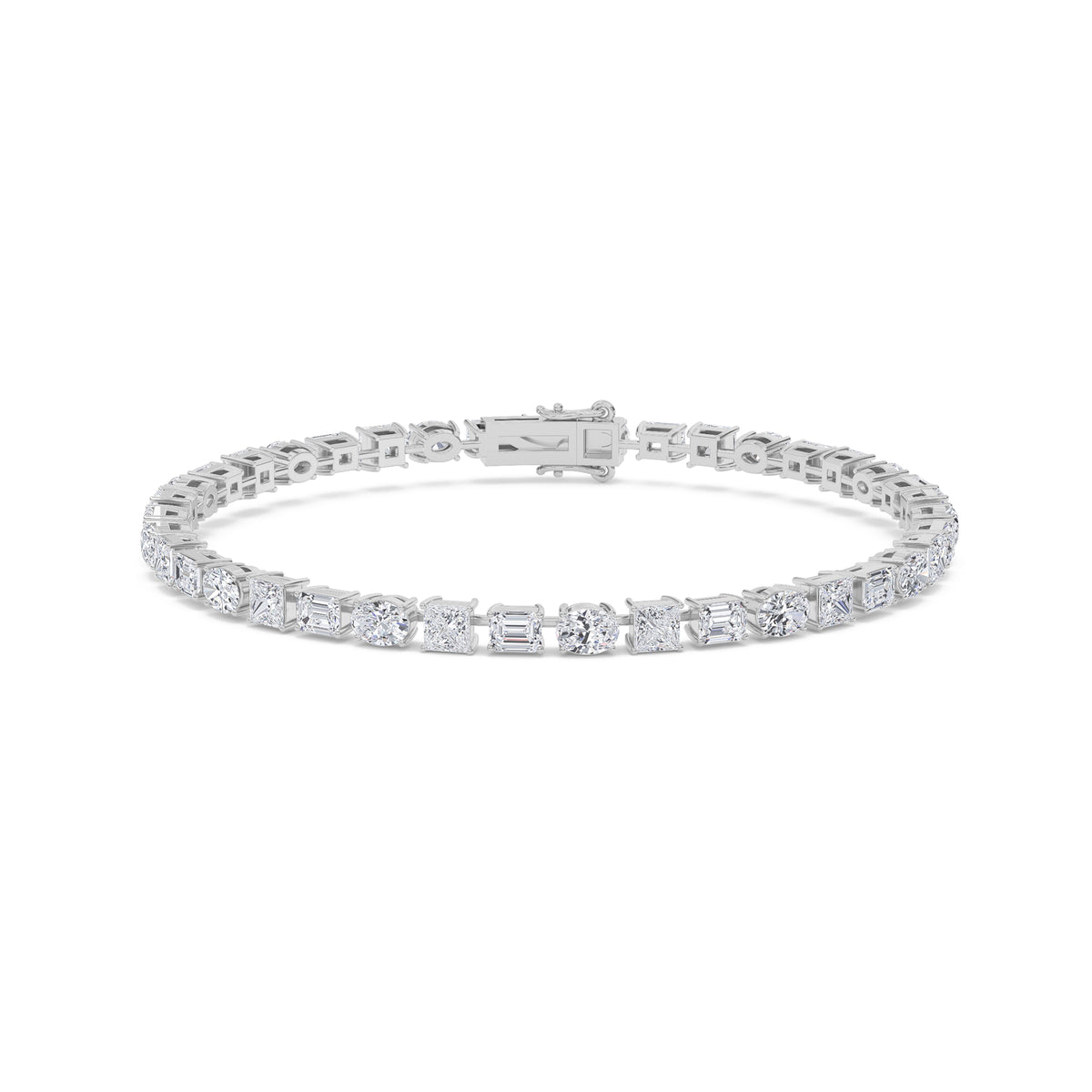 everglow multi-cut tennis bracelet