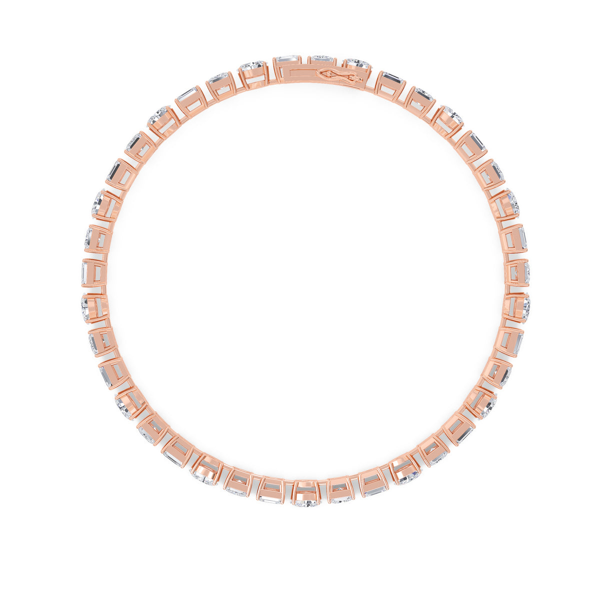 everglow multi-cut tennis bracelet
