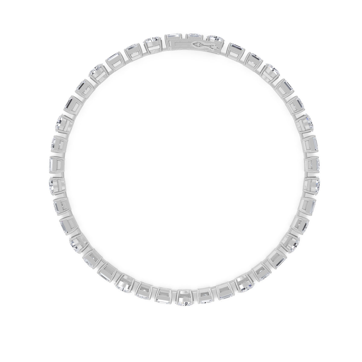 everglow multi-cut tennis bracelet