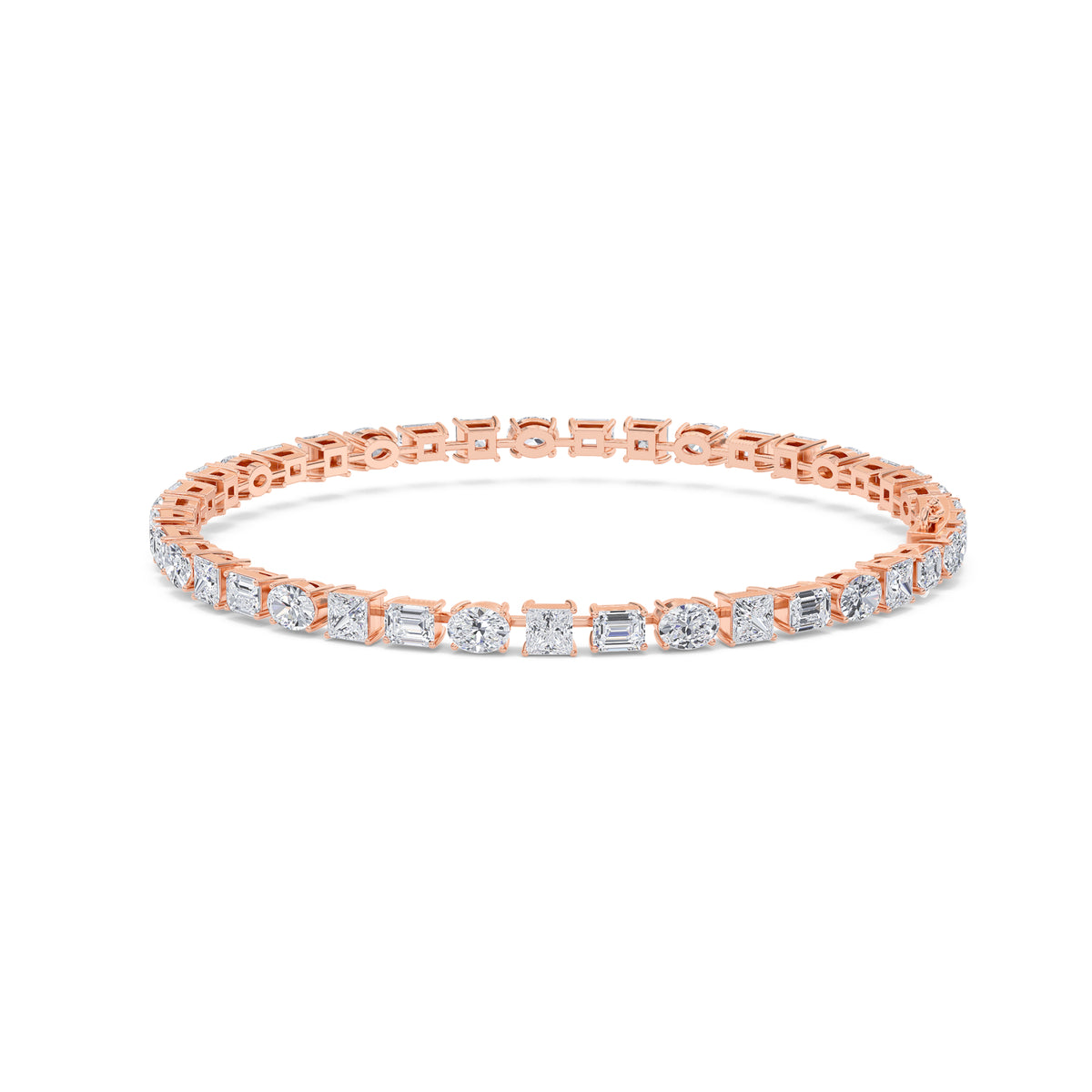 everglow multi-cut tennis bracelet