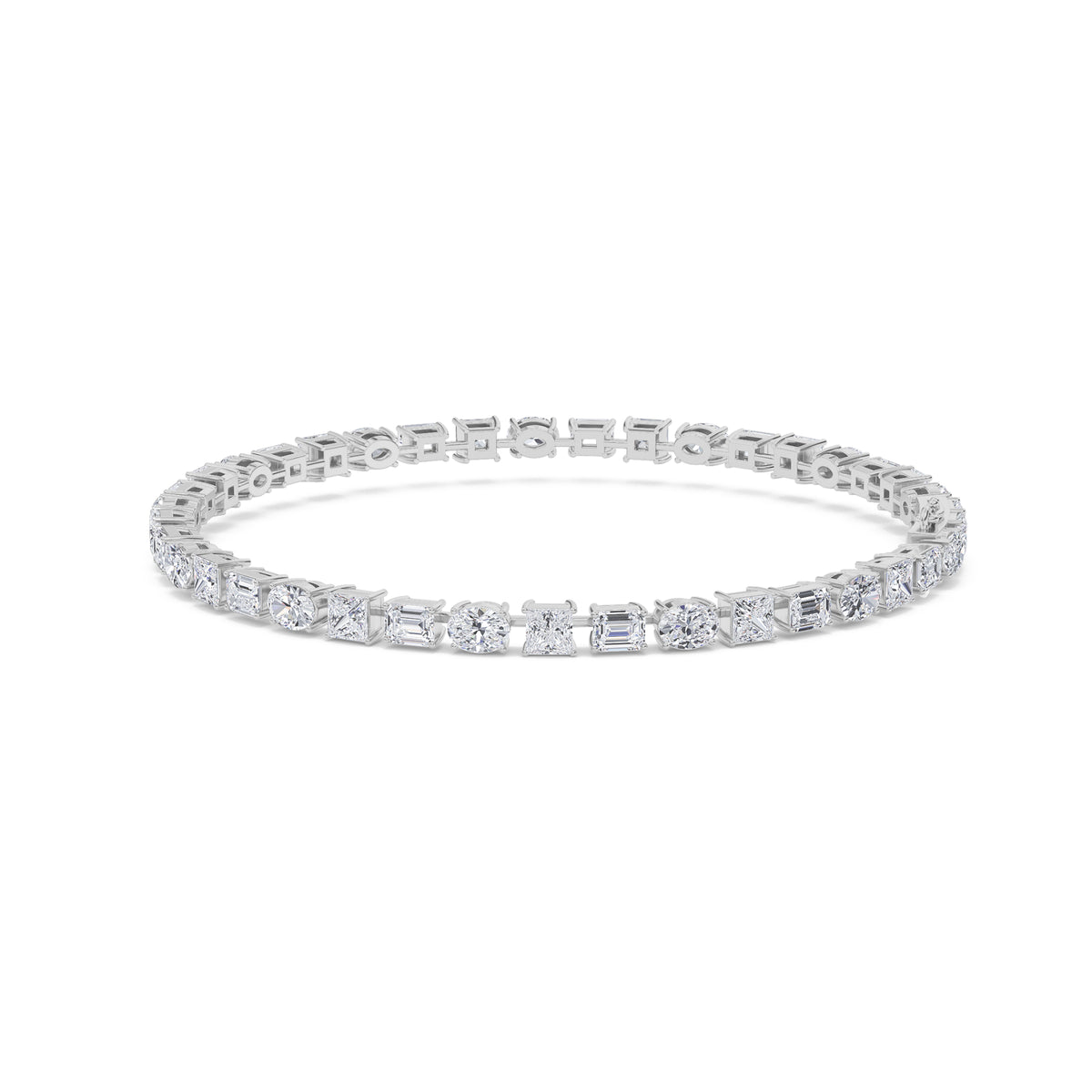 everglow multi-cut tennis bracelet