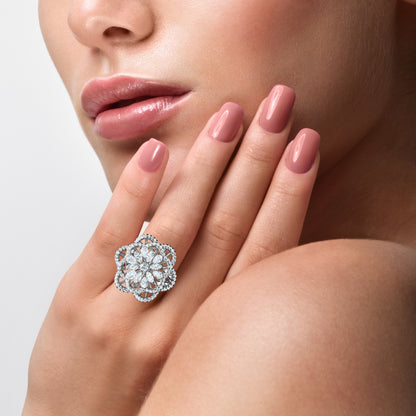 Aura Round Diamond Ring