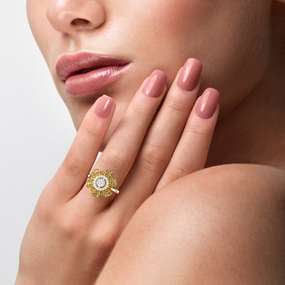 Saturn Diamond Ring