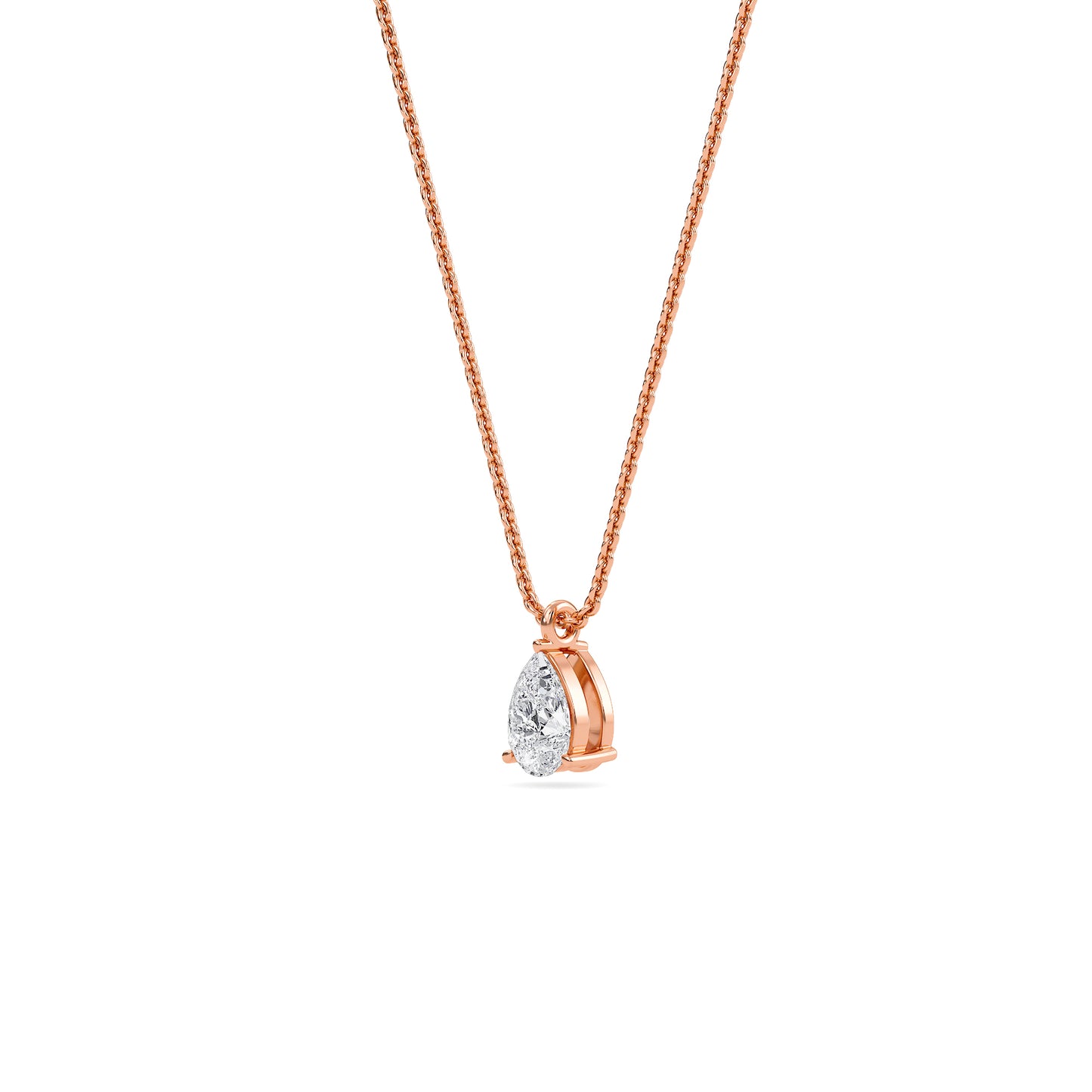 liberty 1 carat pear diamond pendant (chain sold separately)