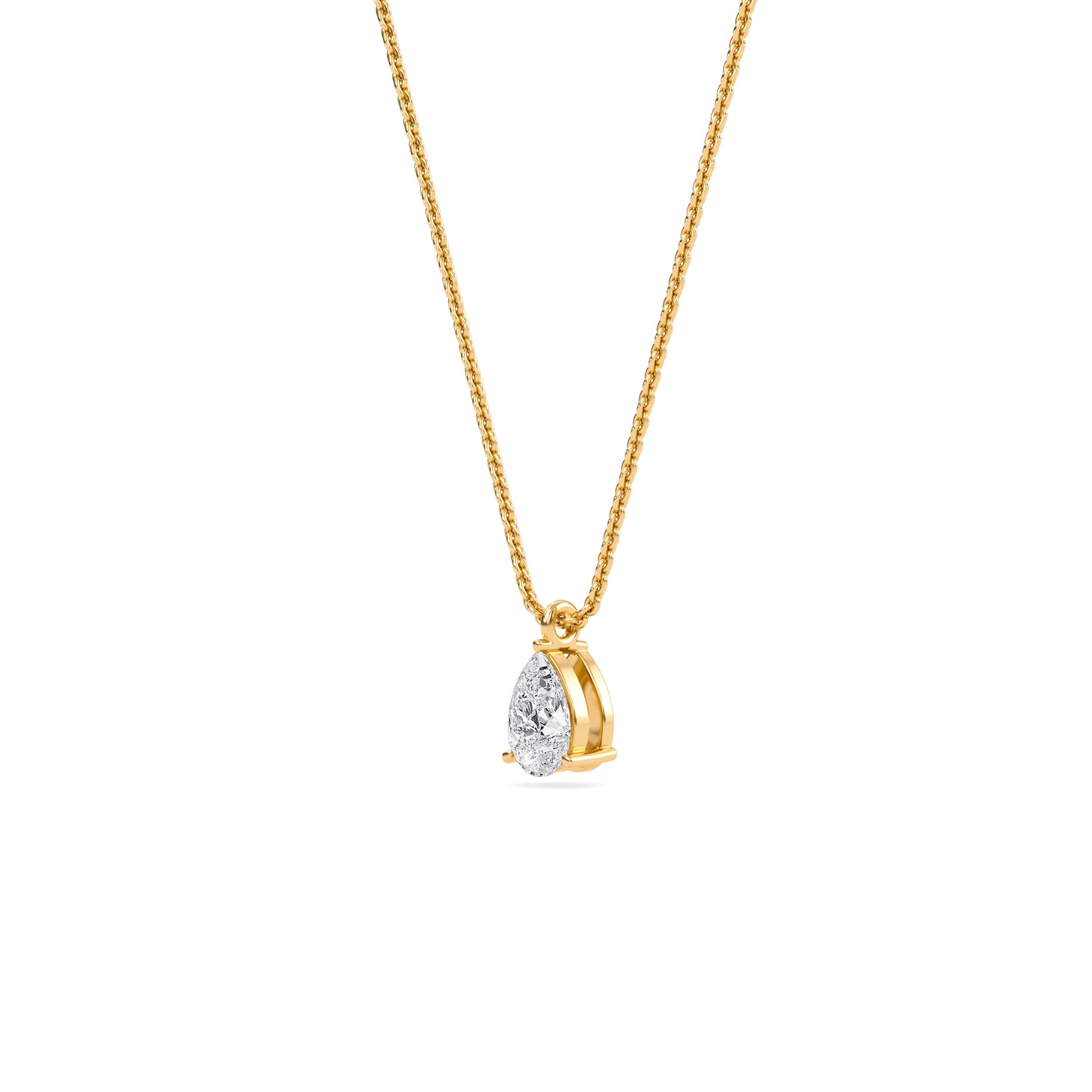 liberty 1 carat pear diamond pendant (chain sold separately)