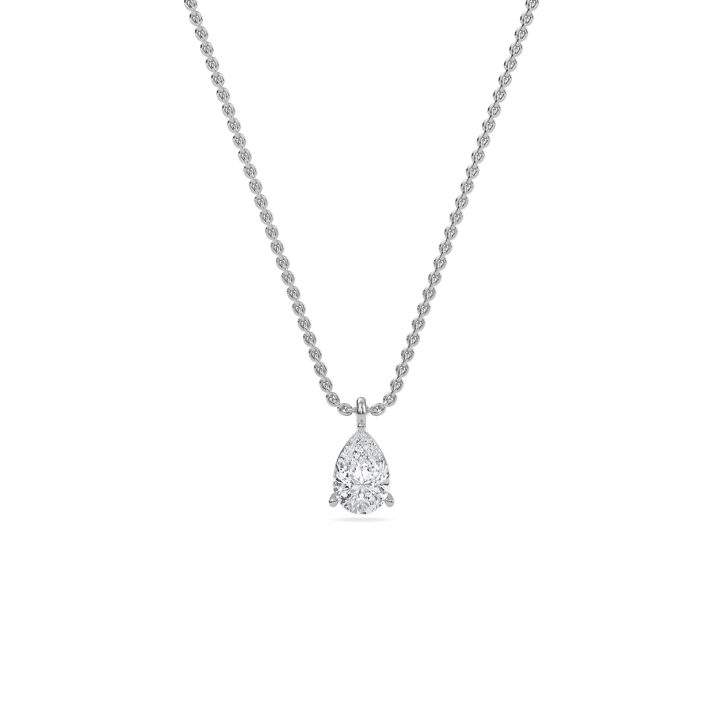 liberty 1 carat pear diamond pendant (chain sold separately)