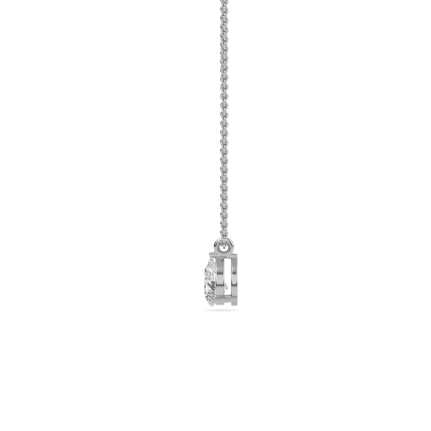 liberty 1 carat pear diamond pendant (chain sold separately)
