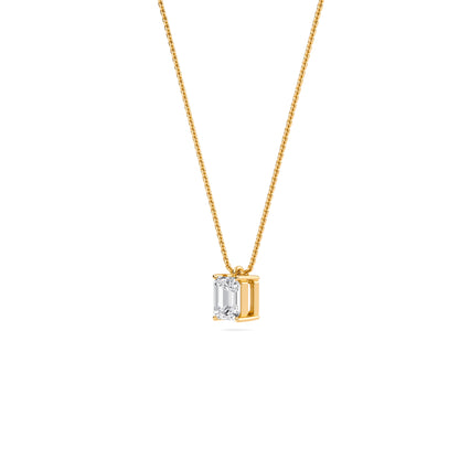 Liberty 1 Carat Emerald Diamond Pendant (Chain Sold Separately)