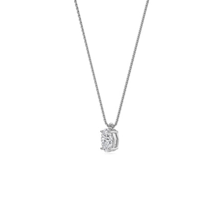 Liberty 1 Carat Oval Diamond Pendant (Chain Sold Separately)