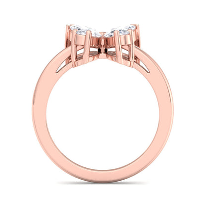 Butterfly Bloom Diamond Ring