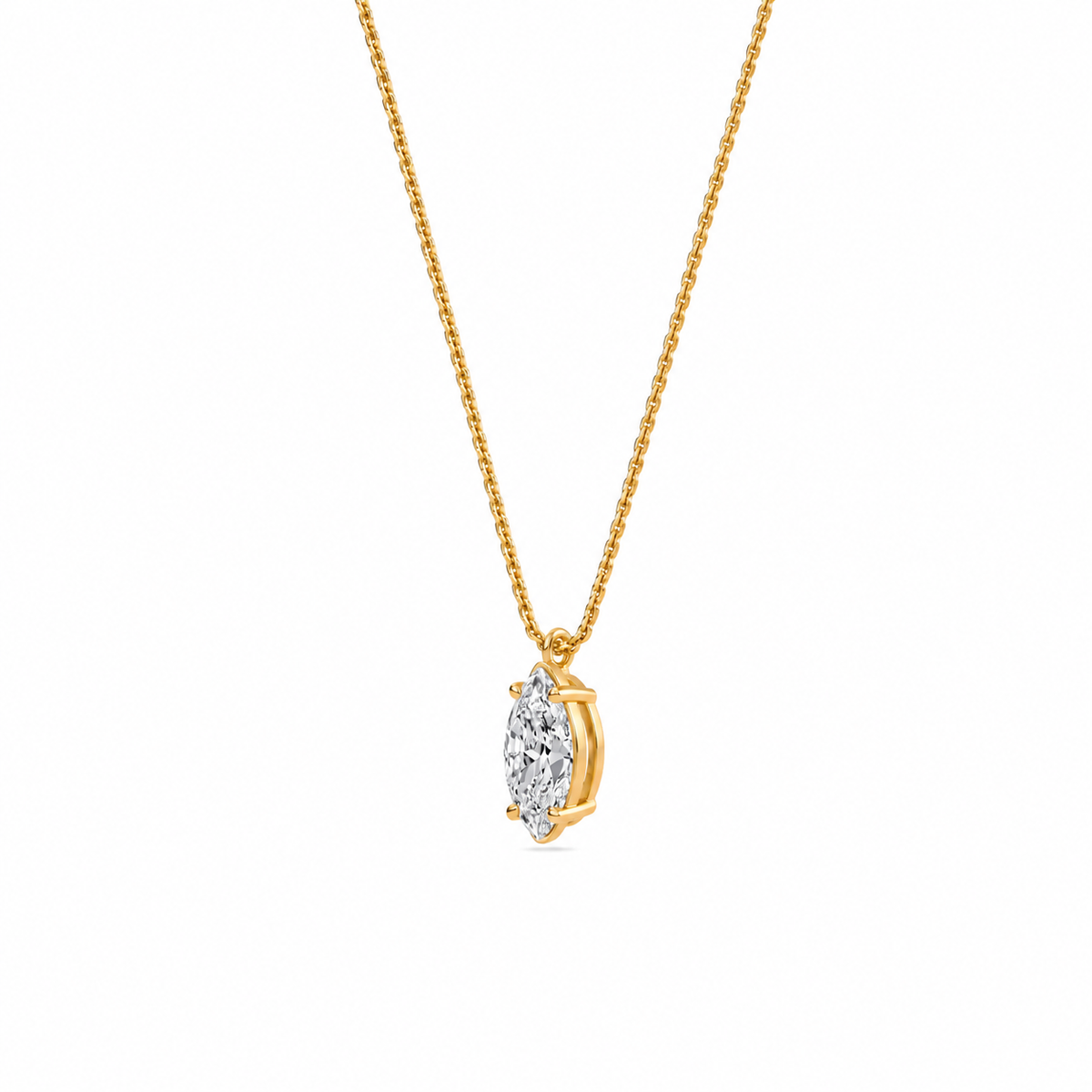 liberty 3 carat marquise diamond pendant (chain sold separately)