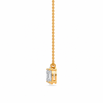 Liberty 1 Carat Asscher Diamond Pendant (Chain Sold Separately)