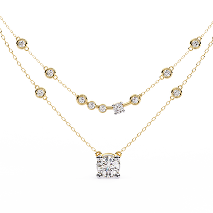 Solara Diamond Necklace
