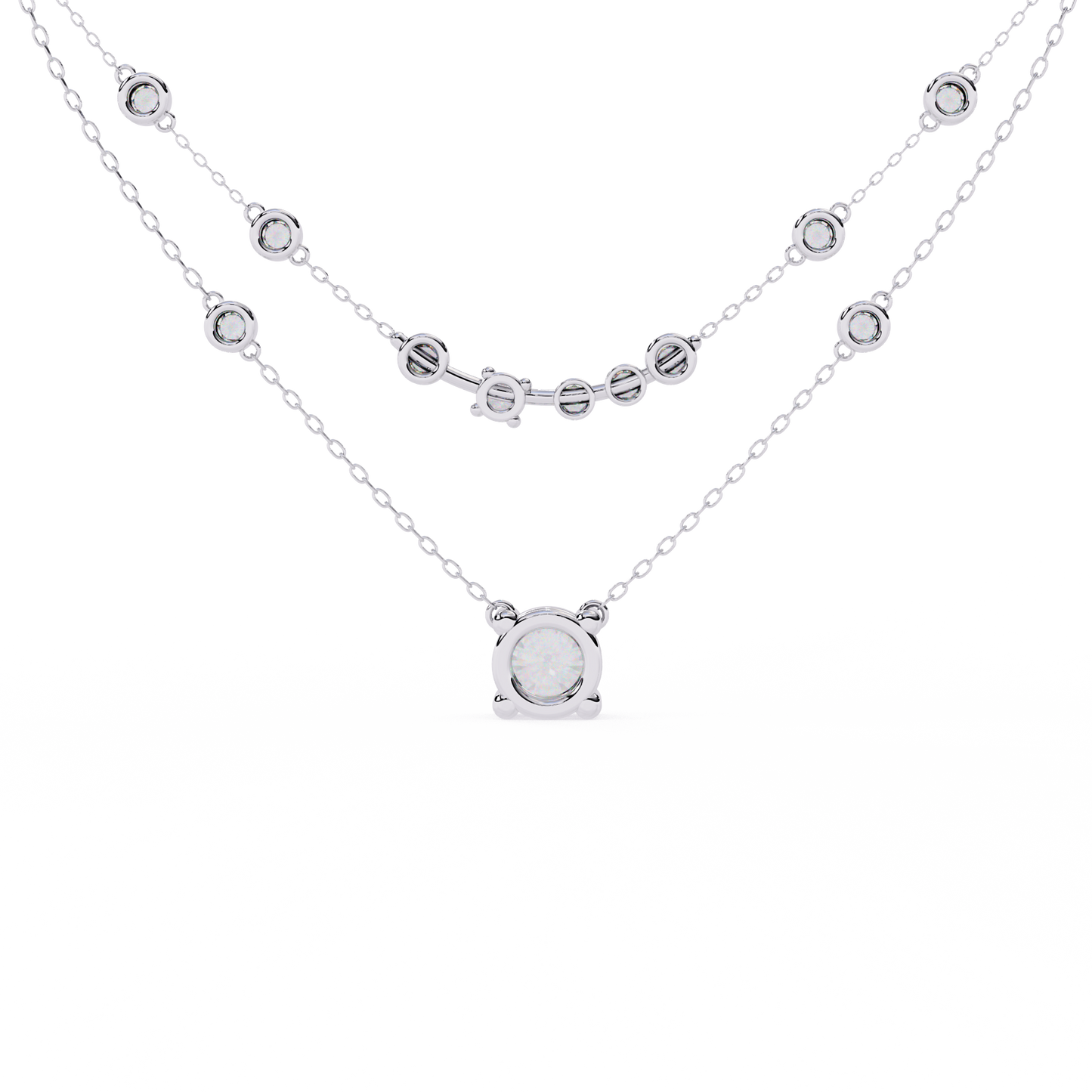 solara diamond necklace