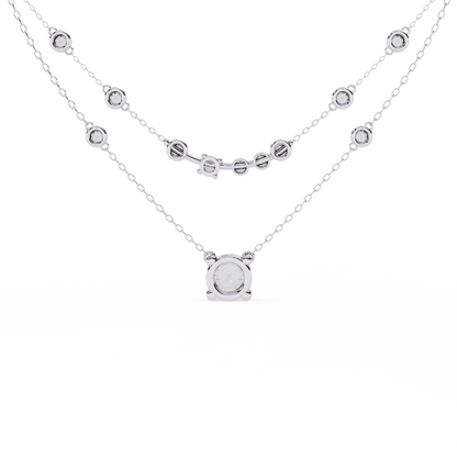Solara Diamond Necklace