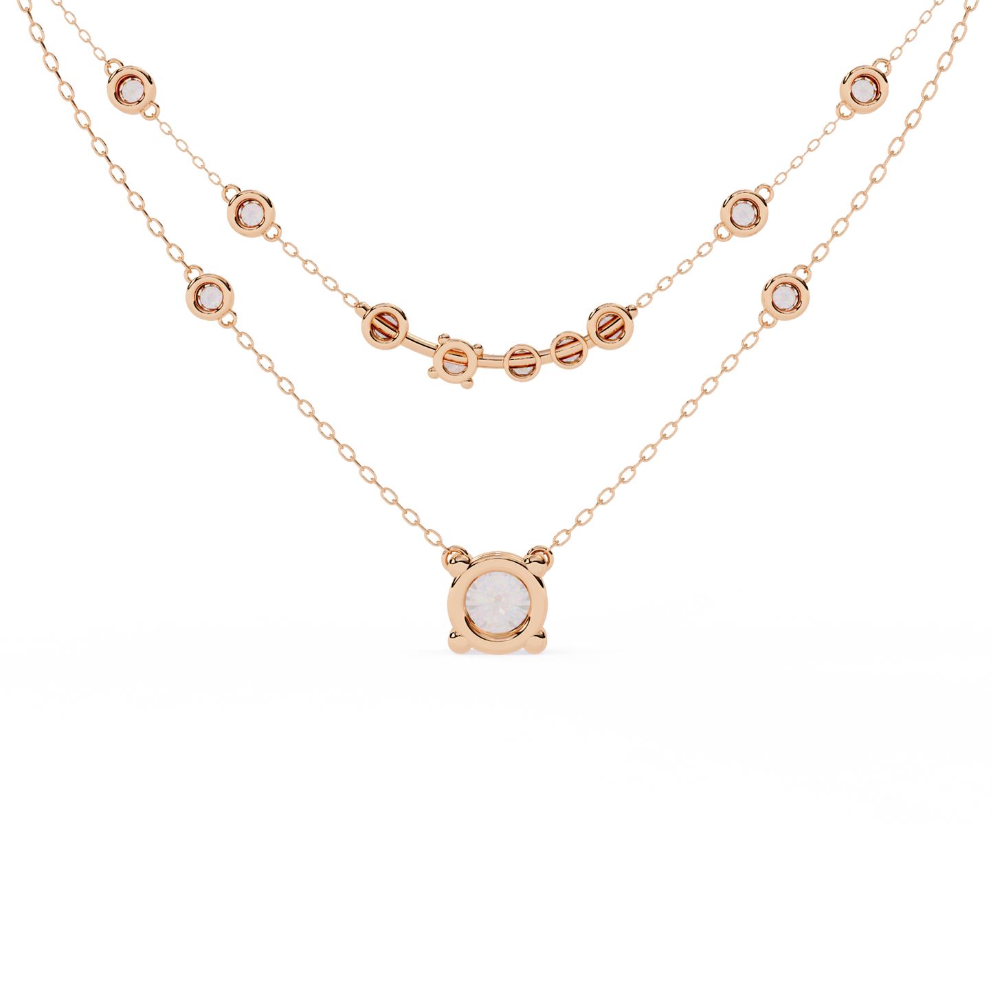 solara diamond necklace