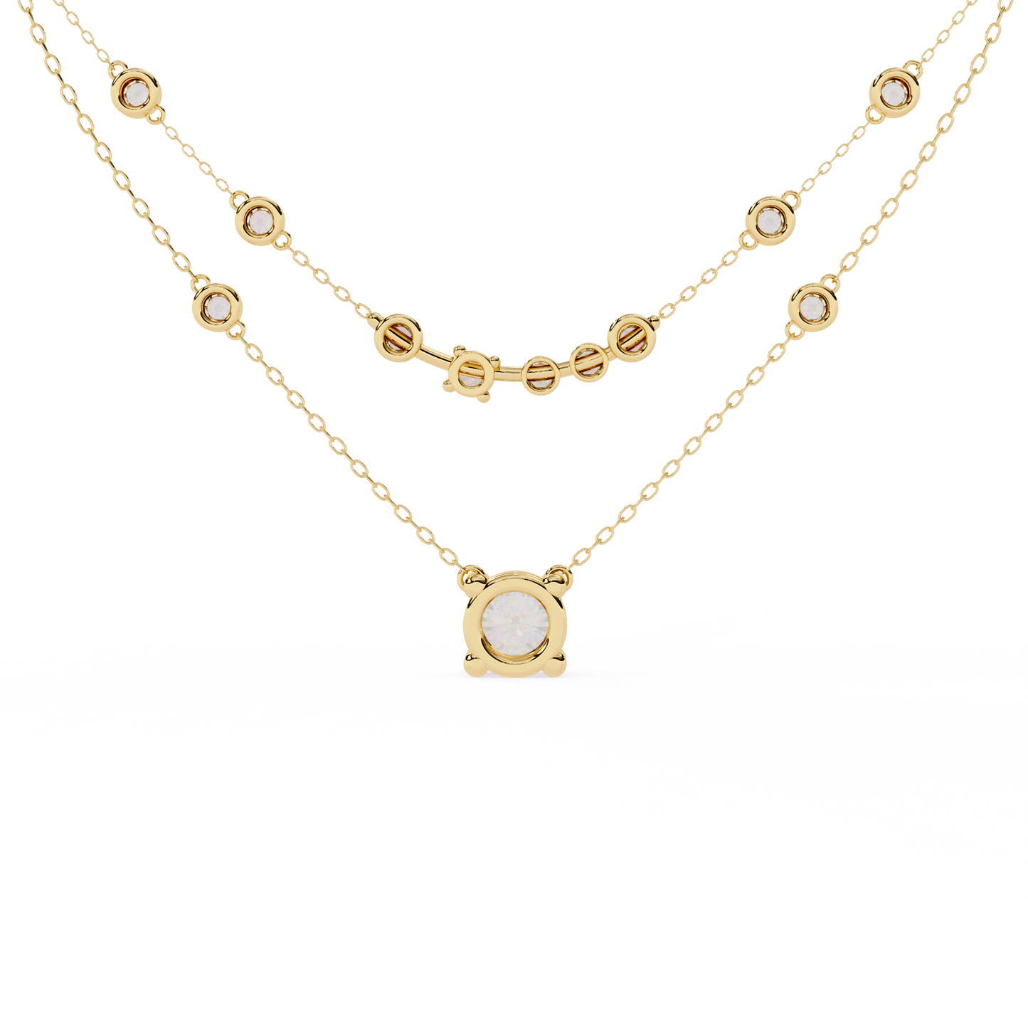 solara diamond necklace
