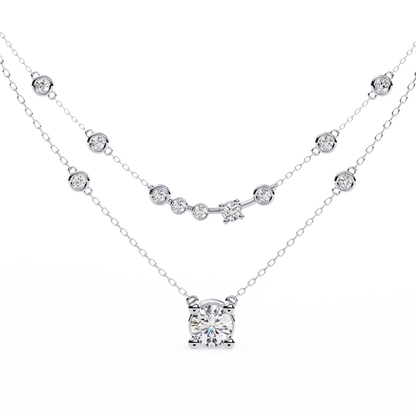 Solara Diamond Necklace