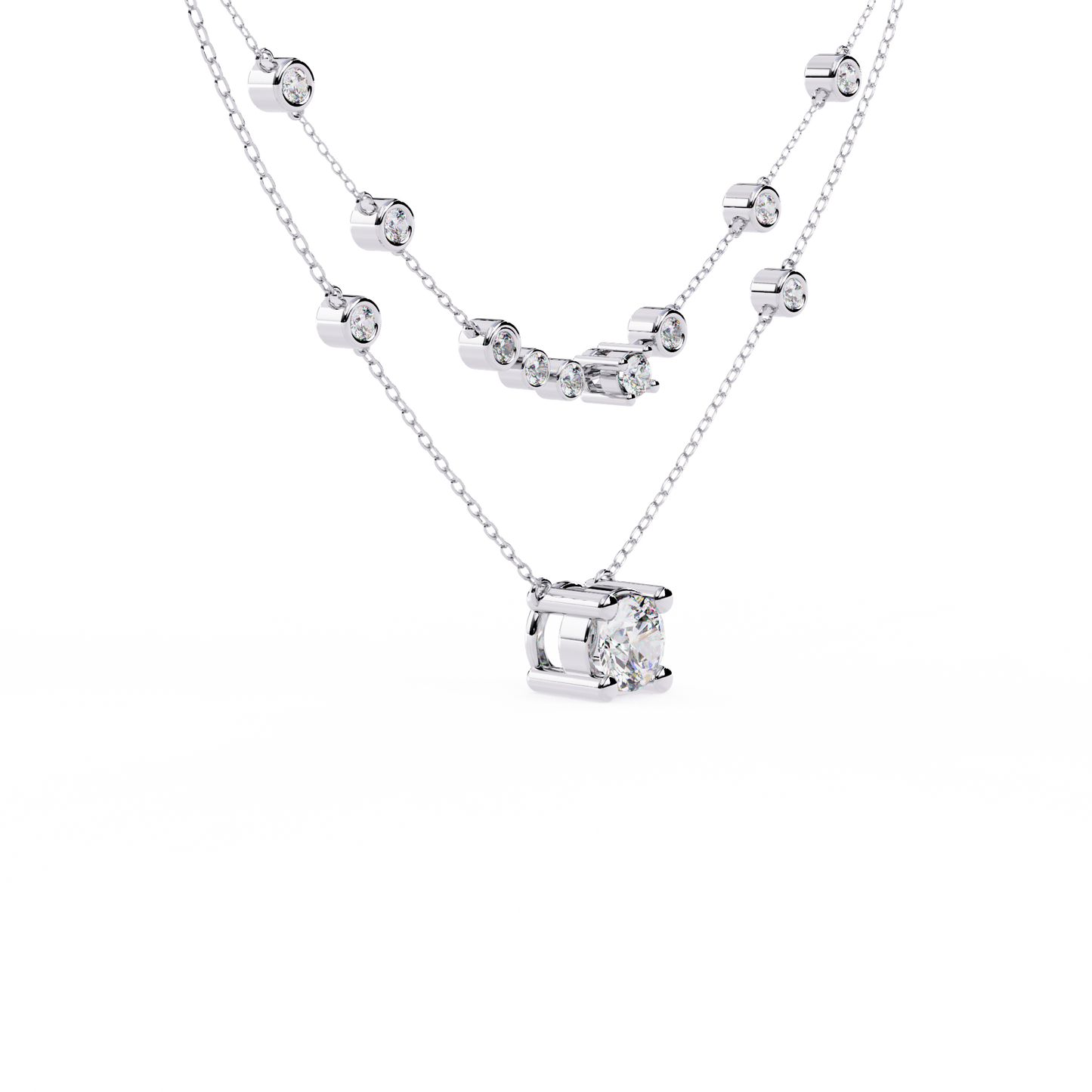 solara diamond necklace
