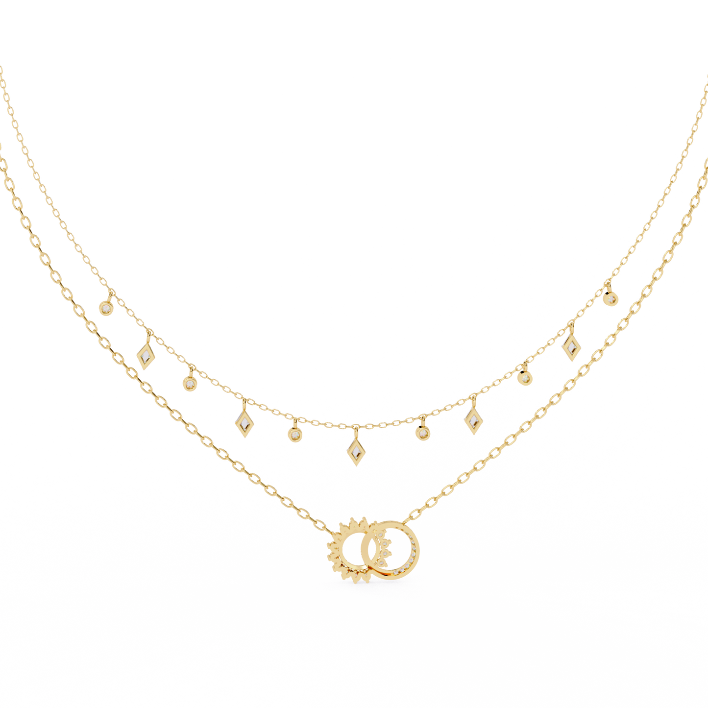 frost diamond necklace