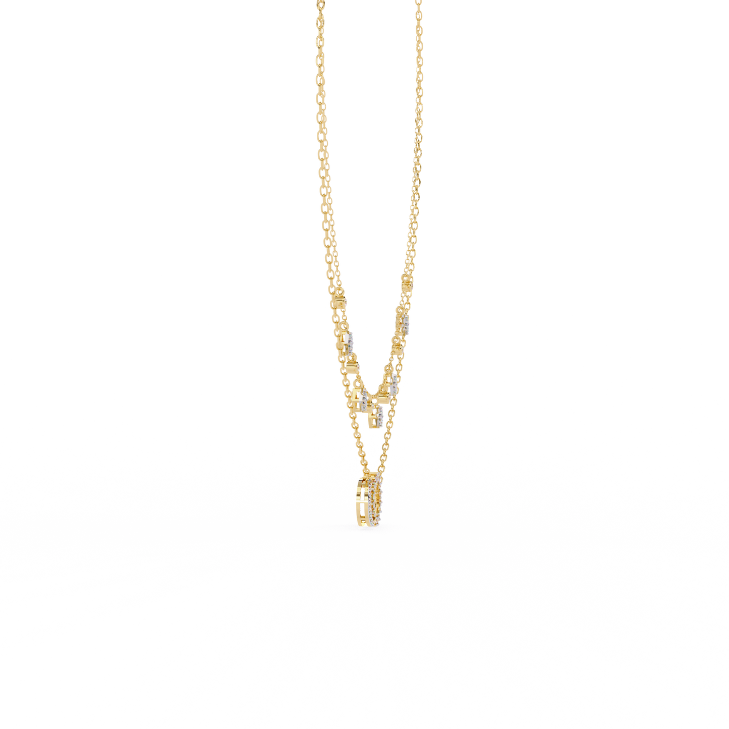 frost diamond necklace