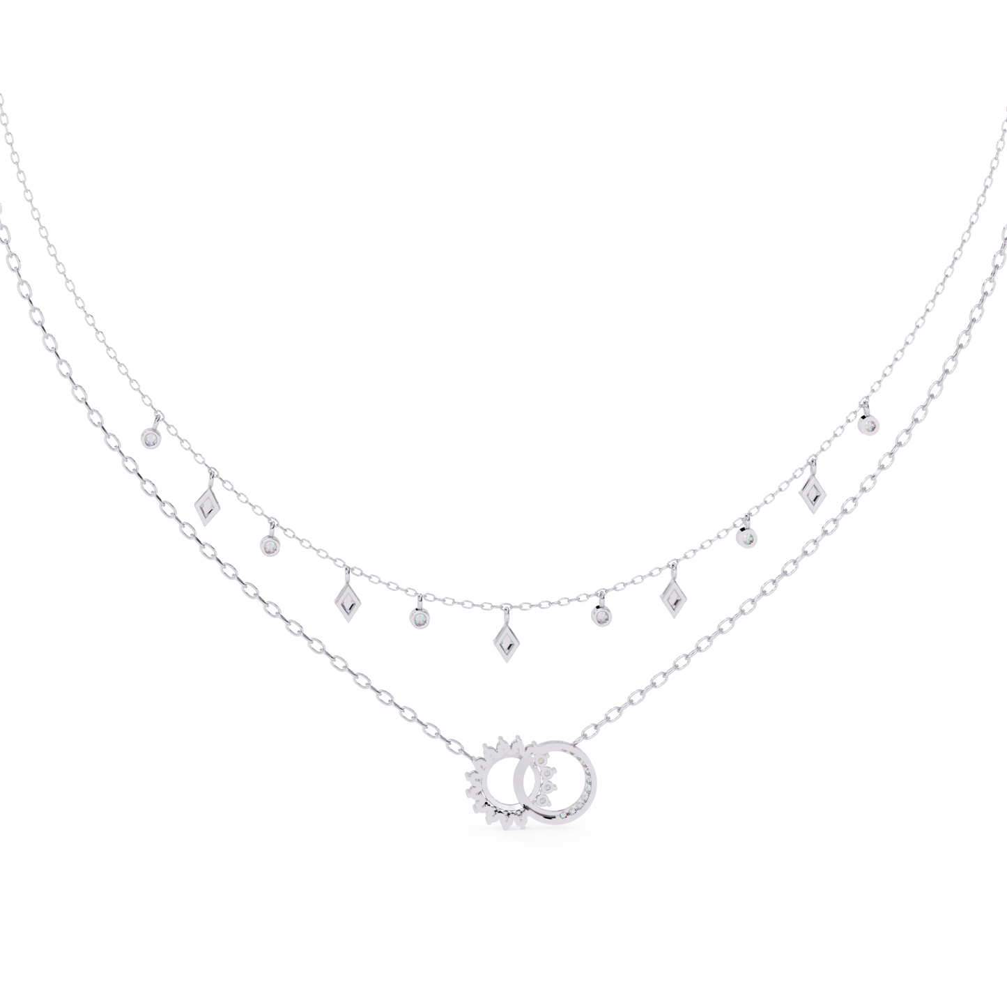 frost diamond necklace