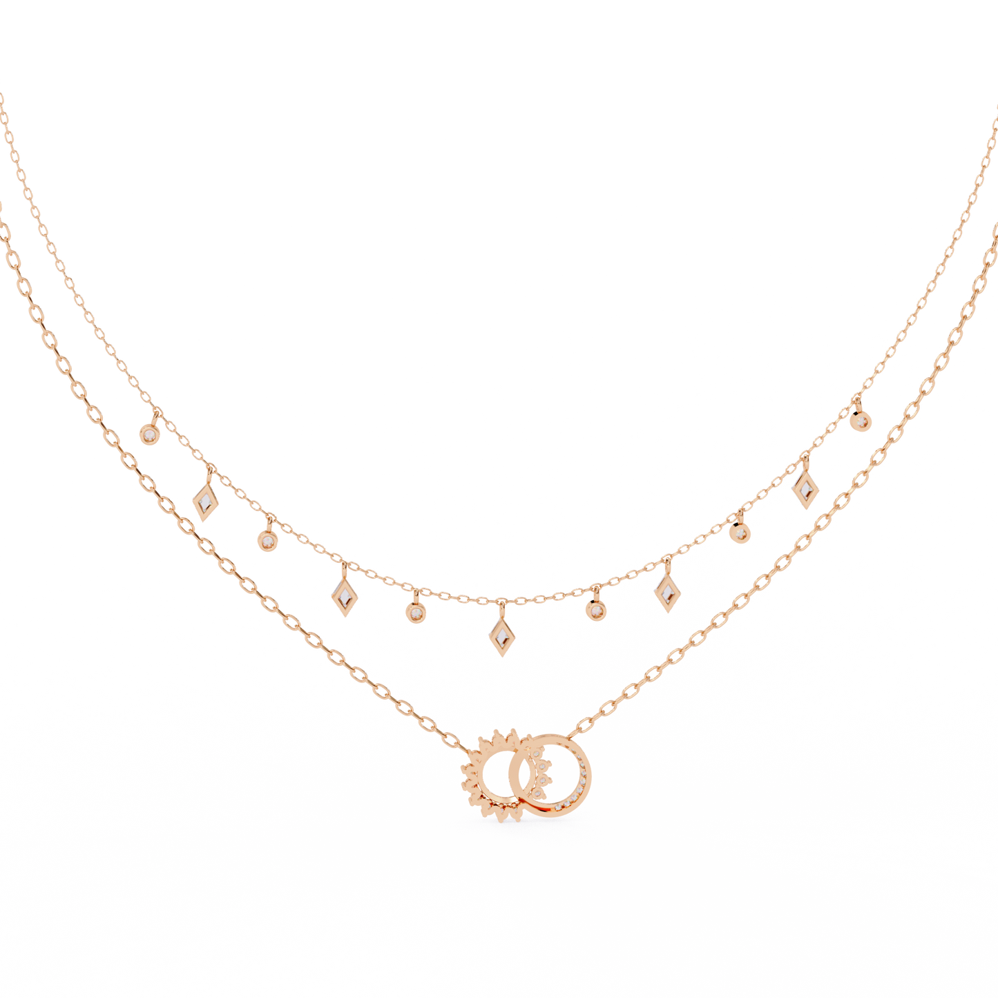 frost diamond necklace
