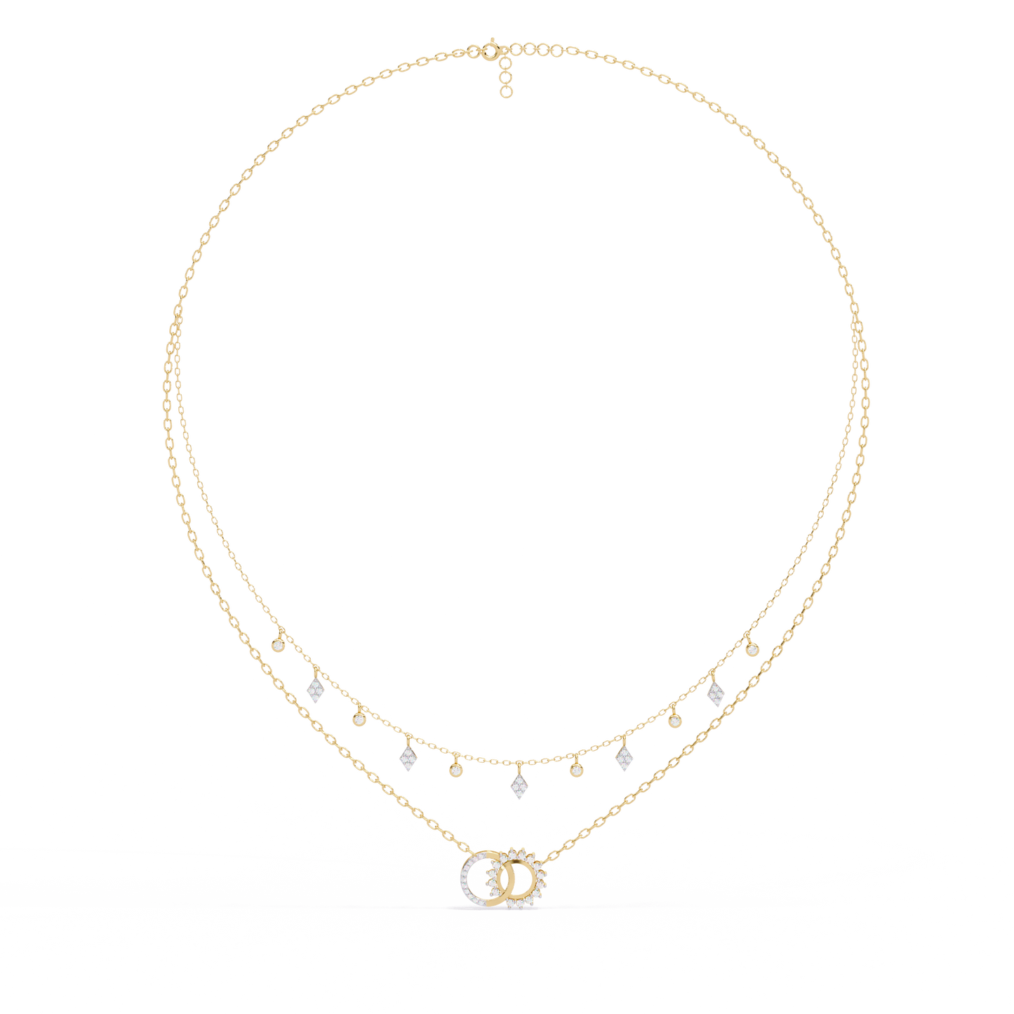 frost diamond necklace
