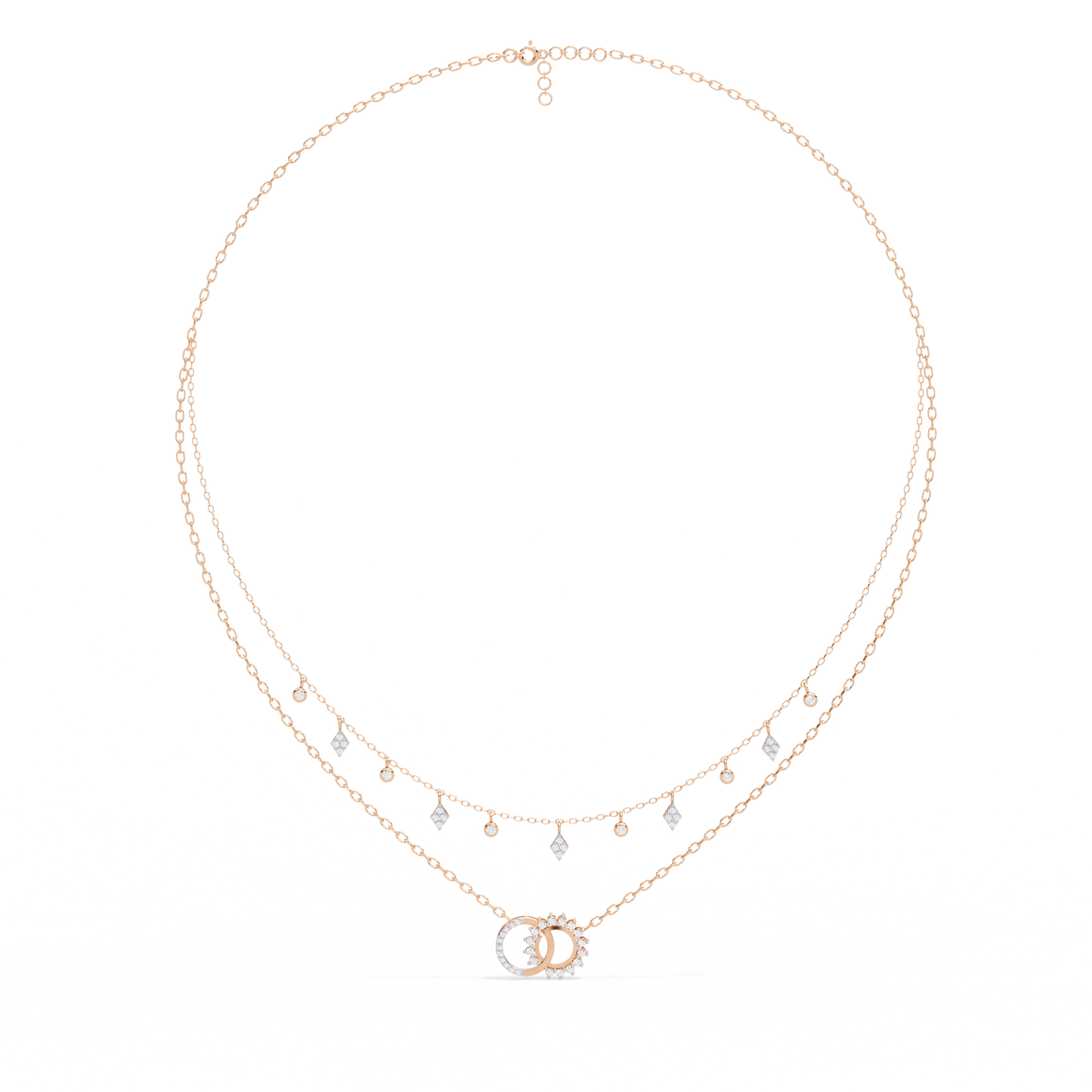 frost diamond necklace