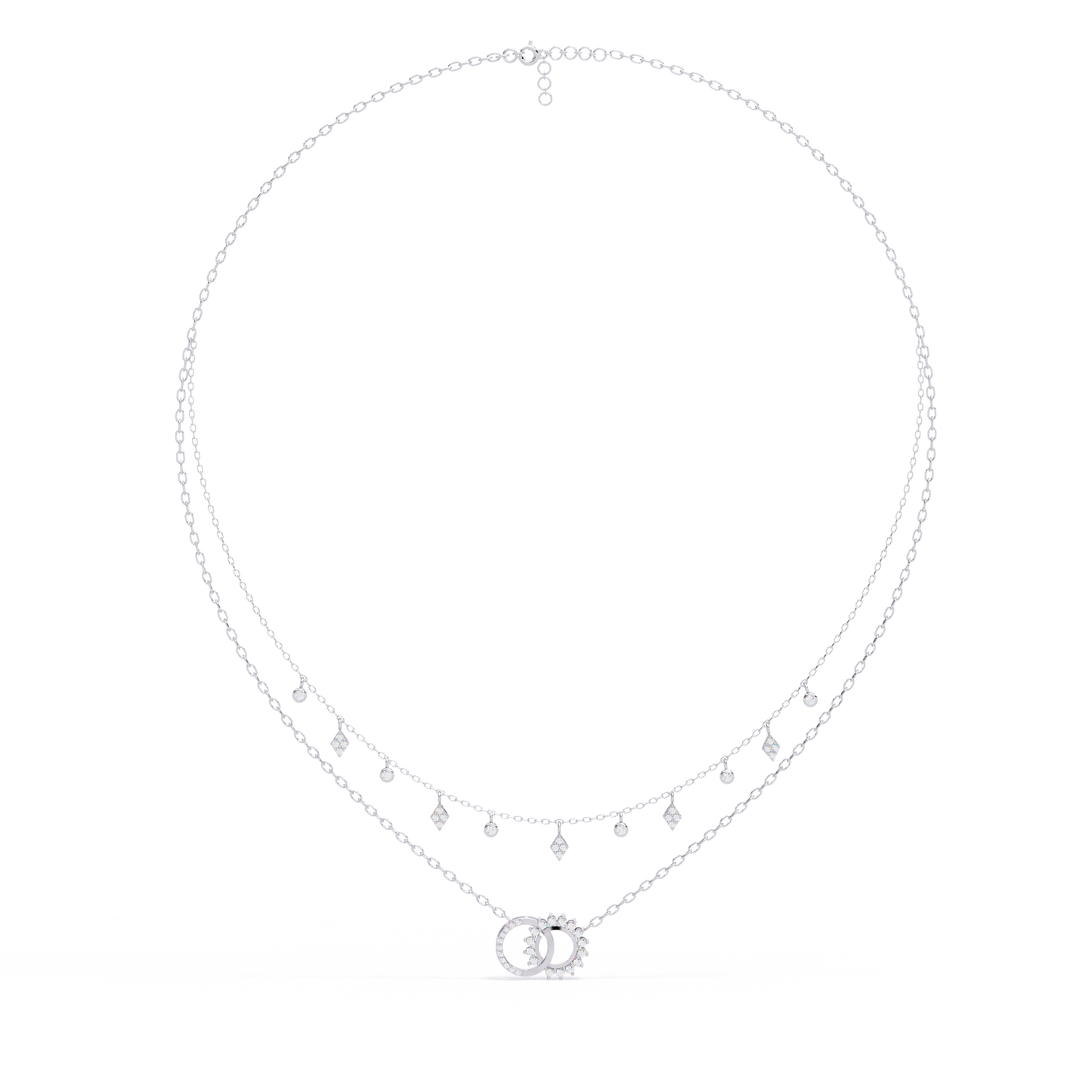 frost diamond necklace