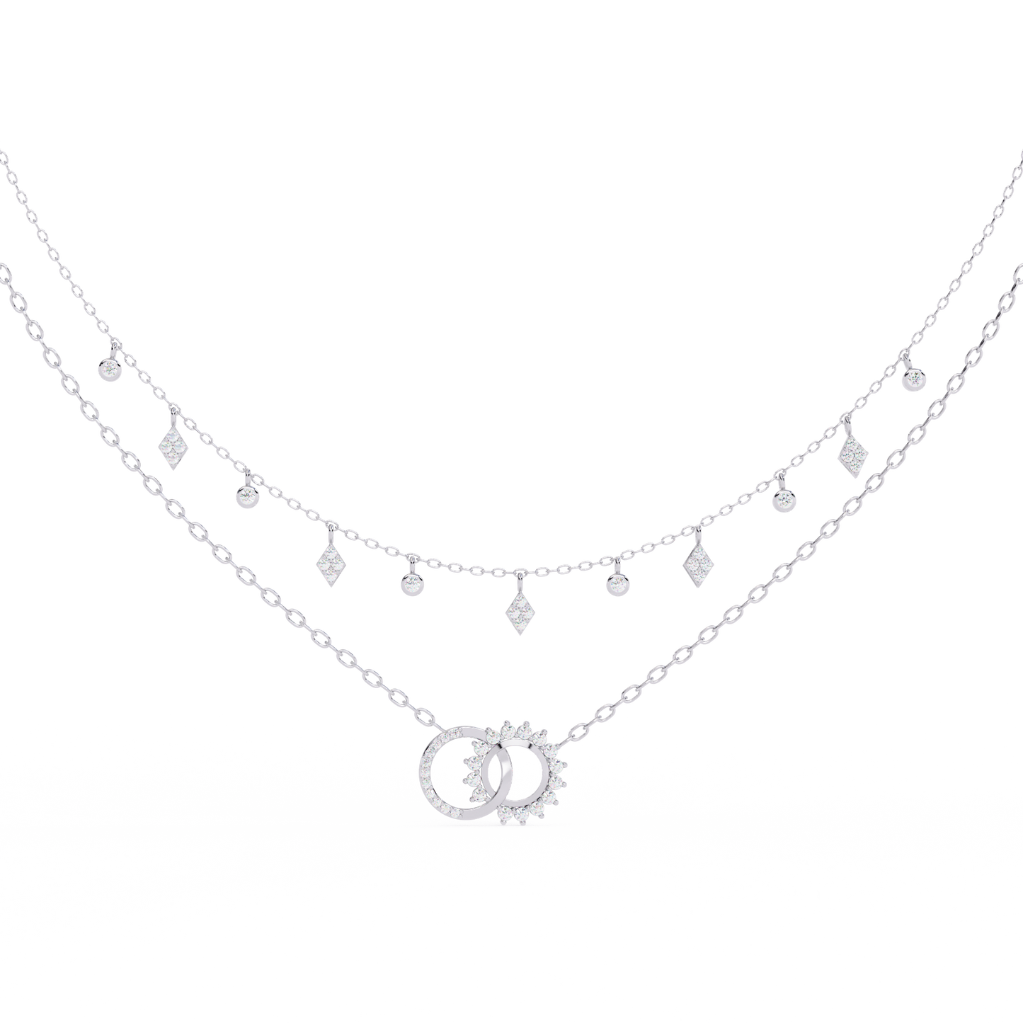 frost diamond necklace