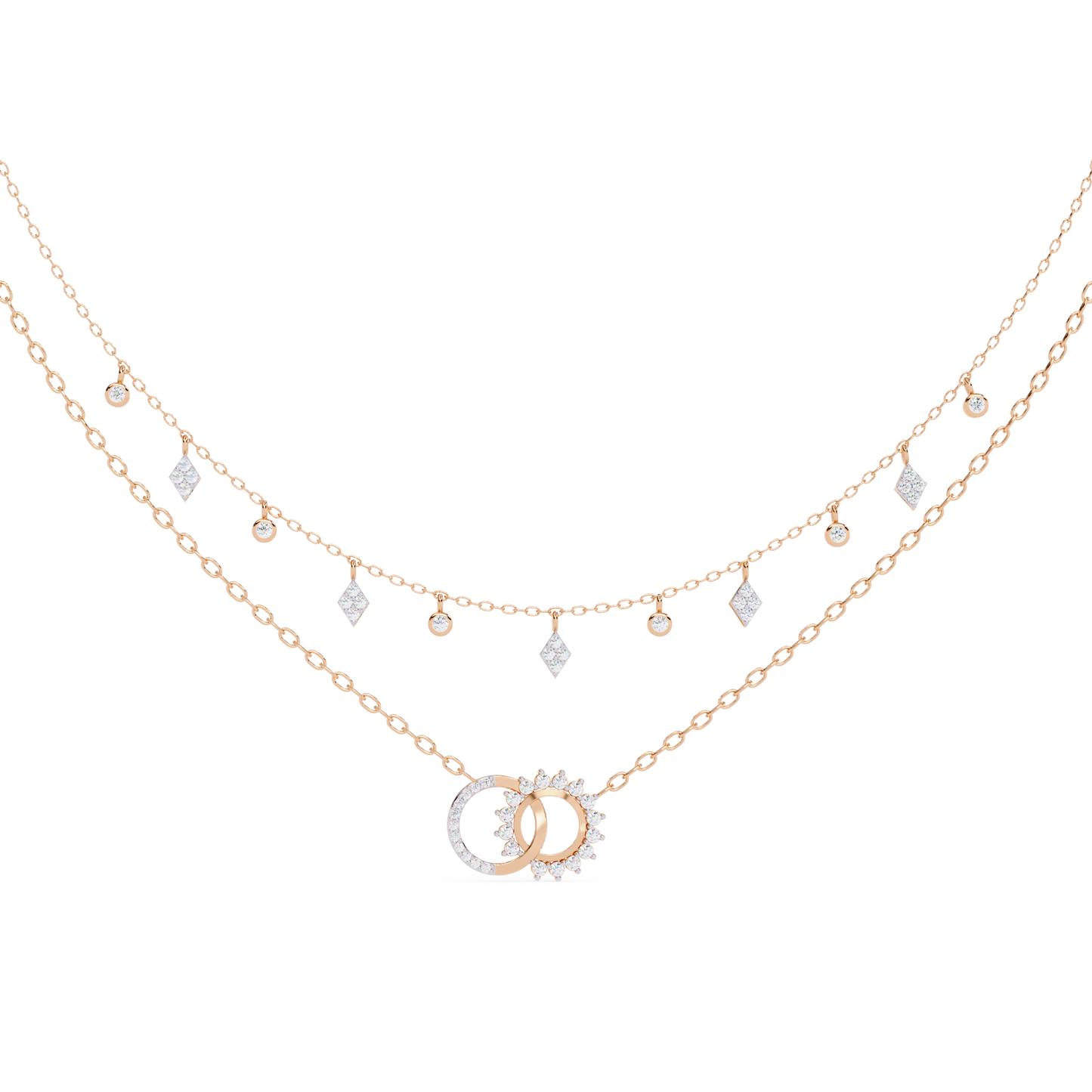 frost diamond necklace