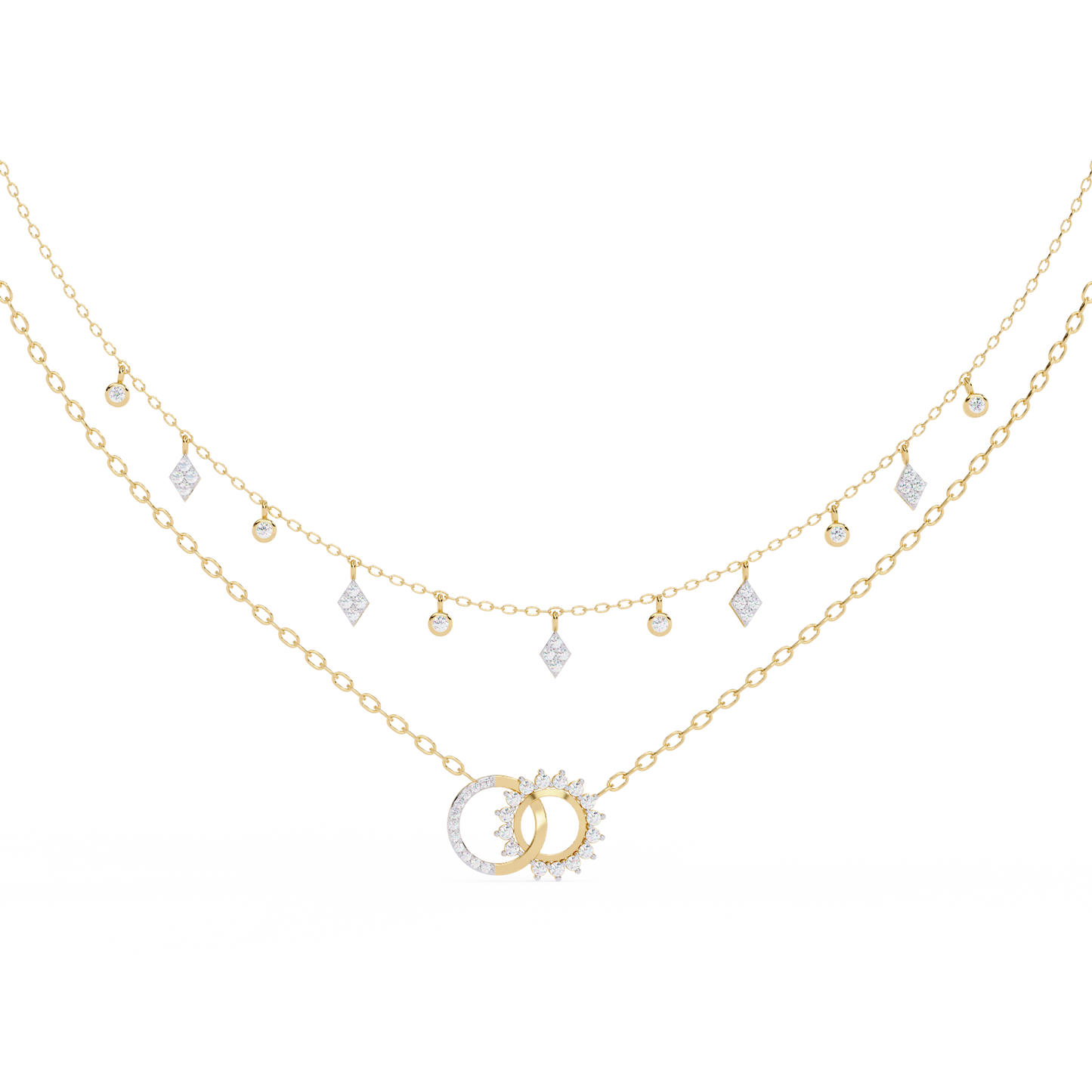 frost diamond necklace
