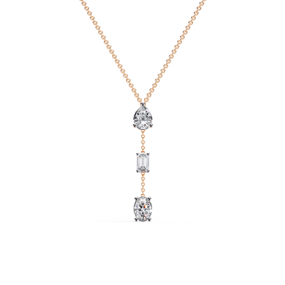 Thistle Diamond Necklace